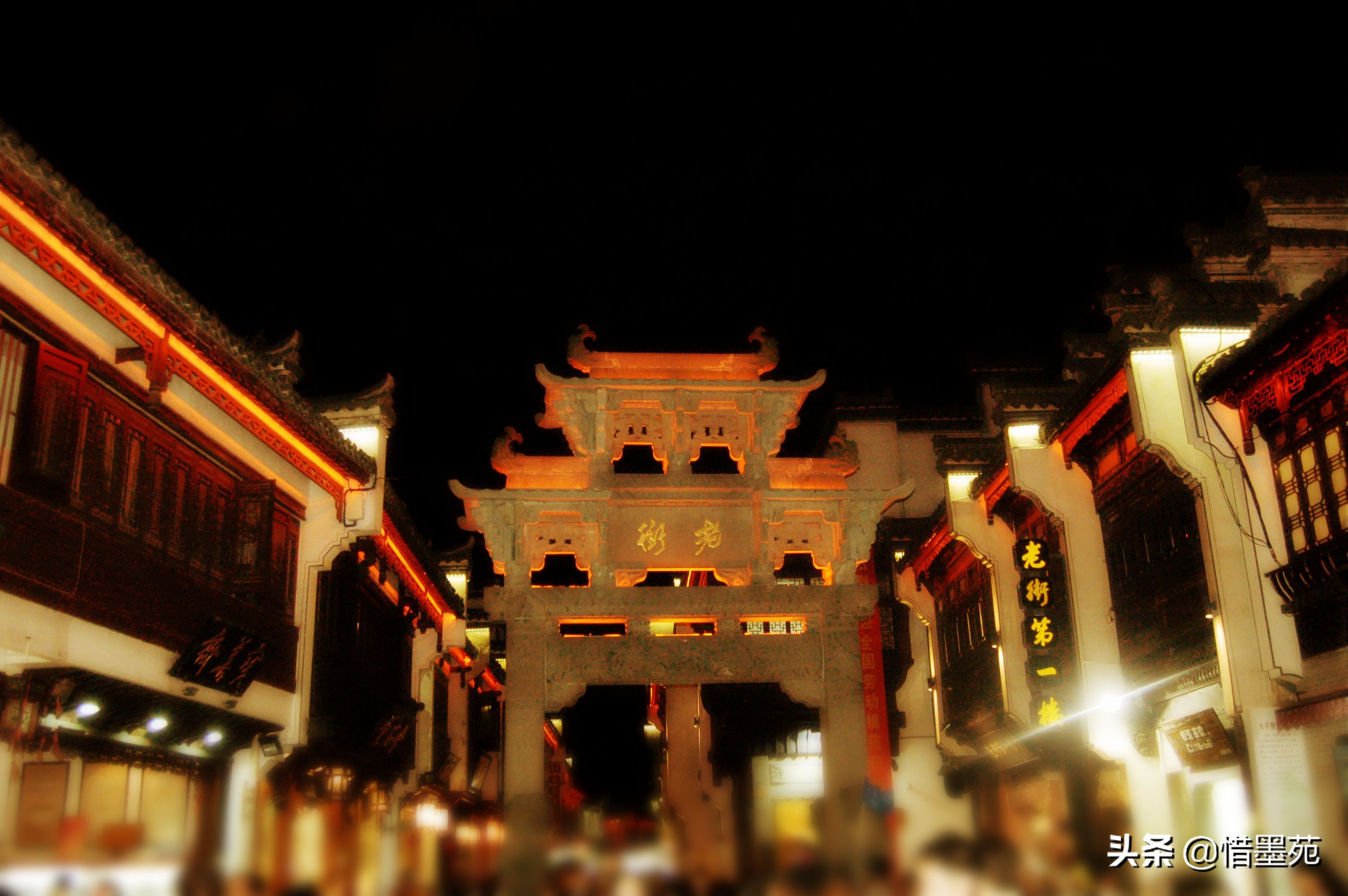 屯溪老街清明上河图,流动的清明上河图画卷