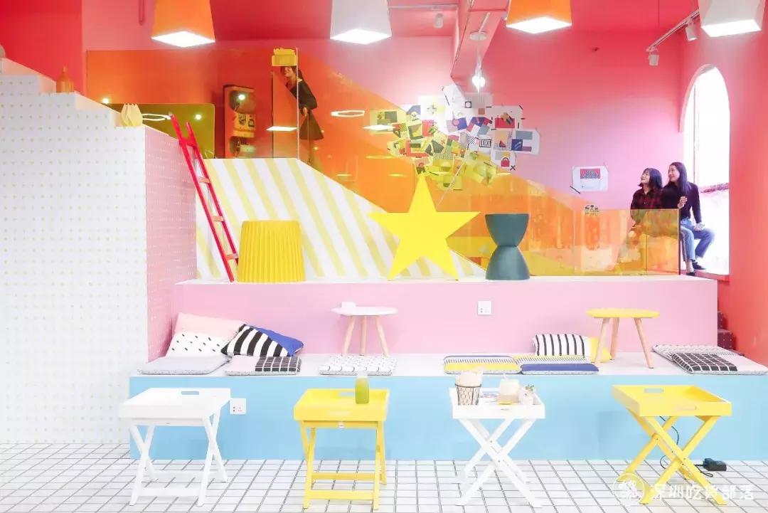 深圳第①家孟菲斯风下午茶店，瞬间就被圈粉粉粉粉粉了