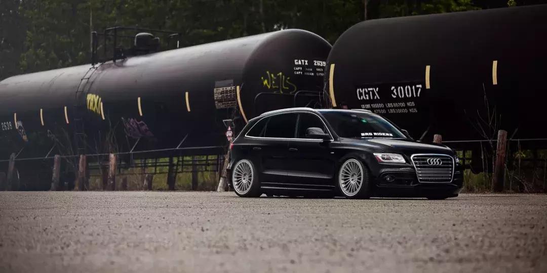 大片来袭!一台运动的“胖子”-奥迪Q5,改装后帅气姿态不输跑车