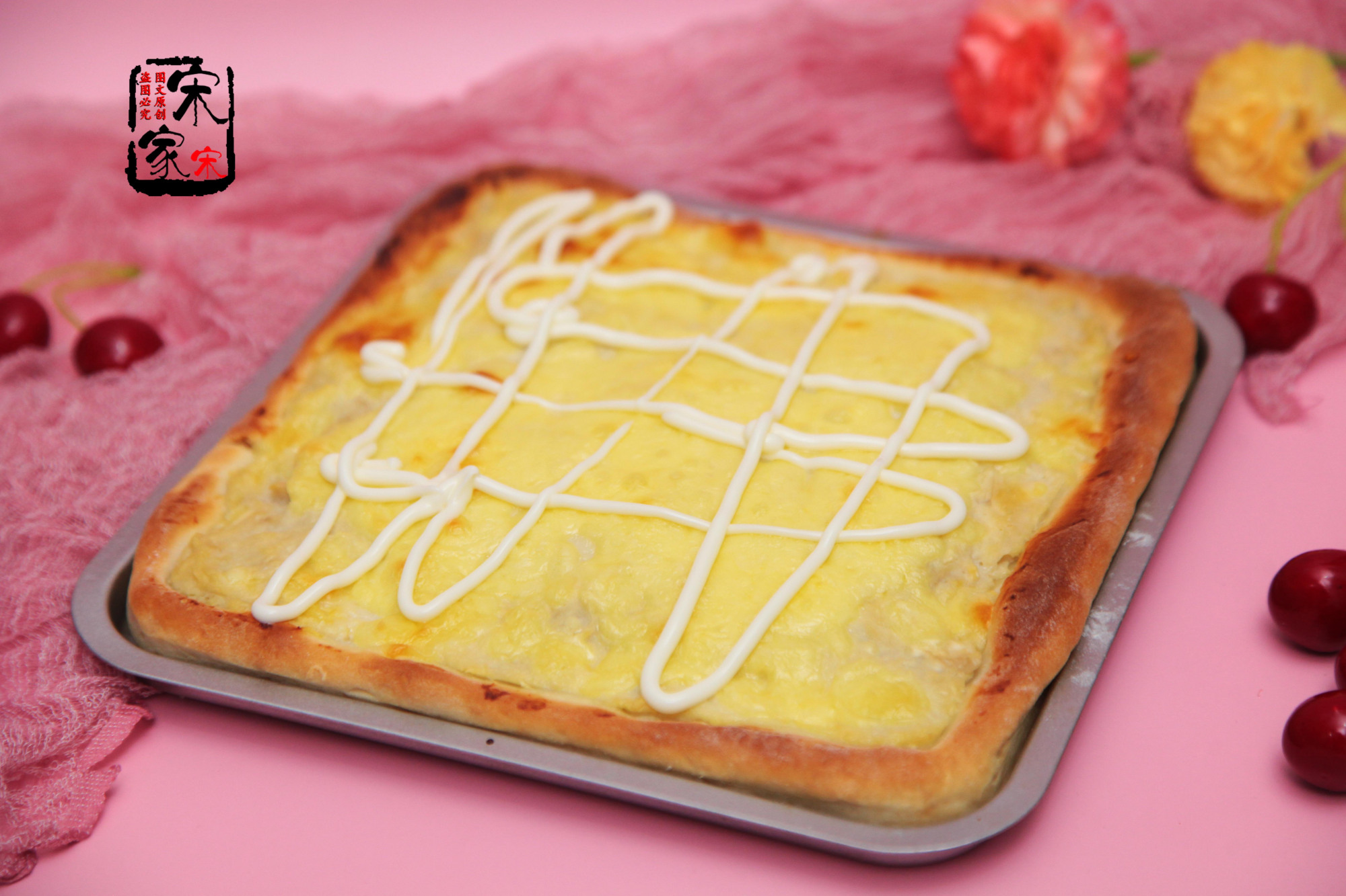 小孩最爱吃的披萨小教程,自己在家制作孩子爱吃的披萨