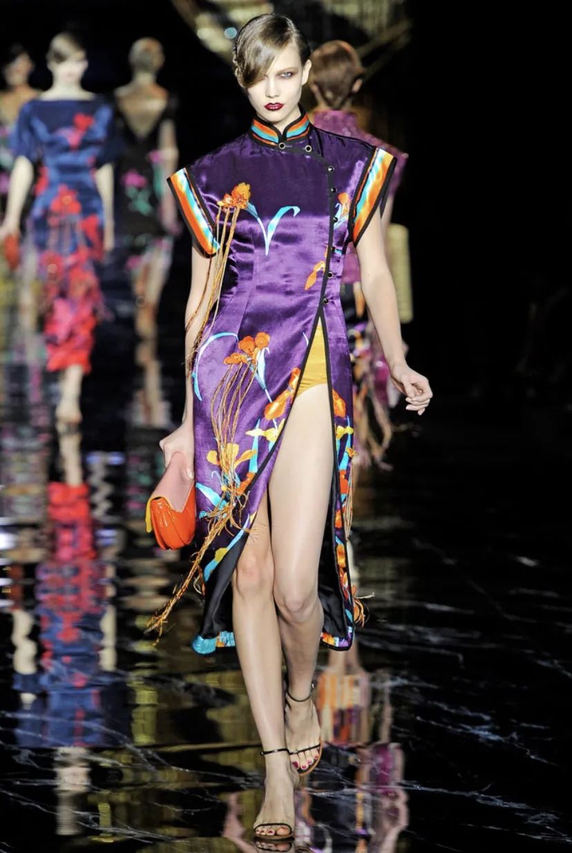 明星都穿的旗袍,中外女明星穿旗袍