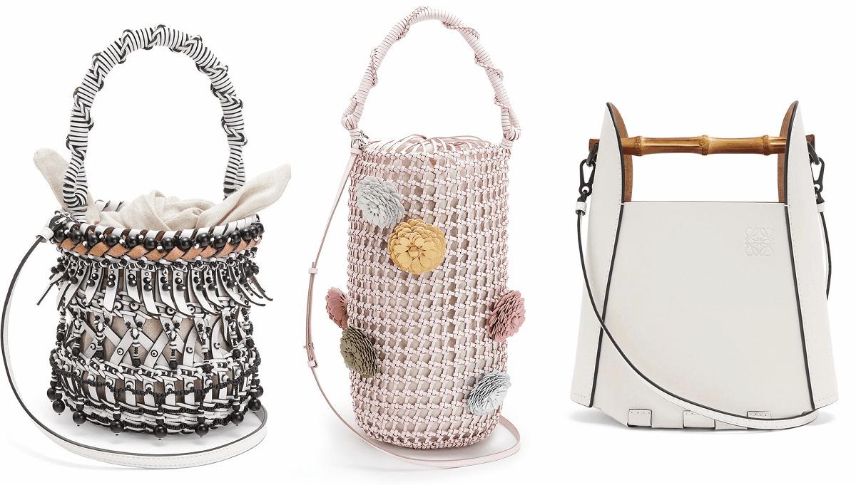 loewe草编包新款mini,loewe新款盒子包