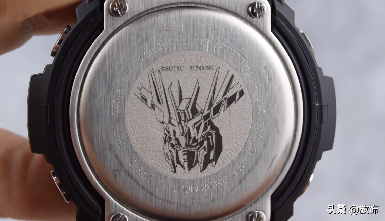 高达40周年卡西欧G-SHOCK联名腕表——报丧女妖款简单测评