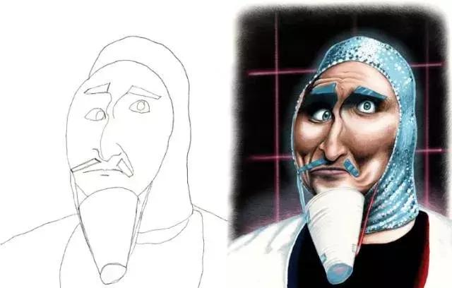 老爸爆改女儿的灵魂涂鸦,登上TED,创造出最有爱的艺术合作!