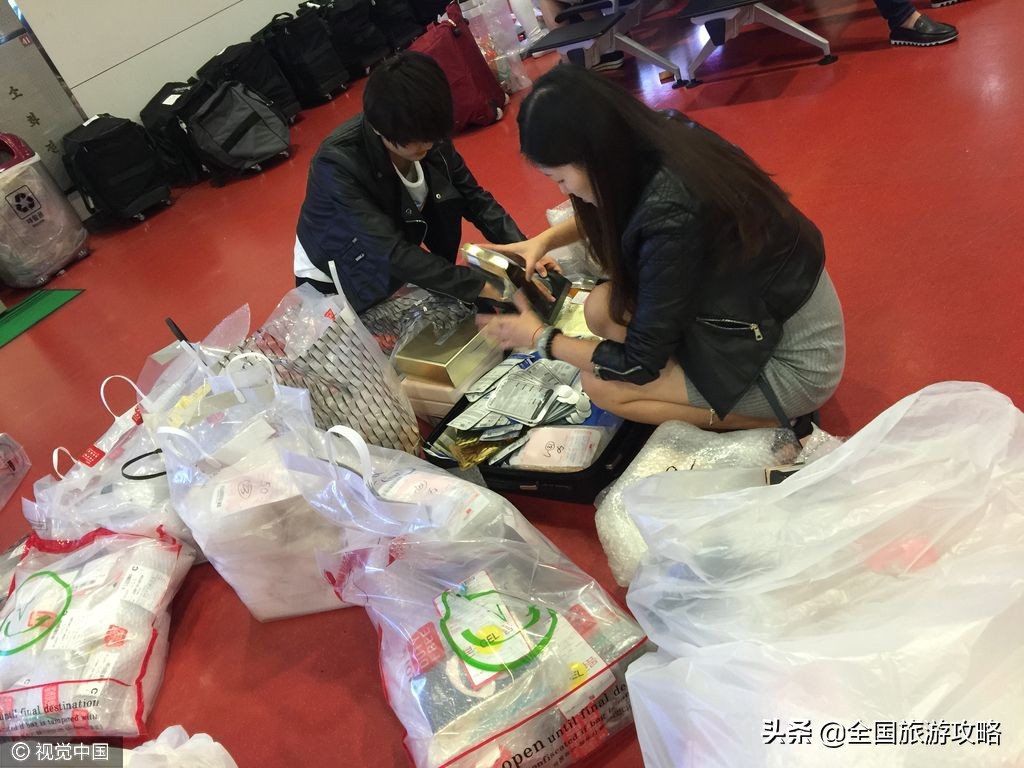 中国游客入境韩国被挂黄牌事件,中国游客去韩国购物退税