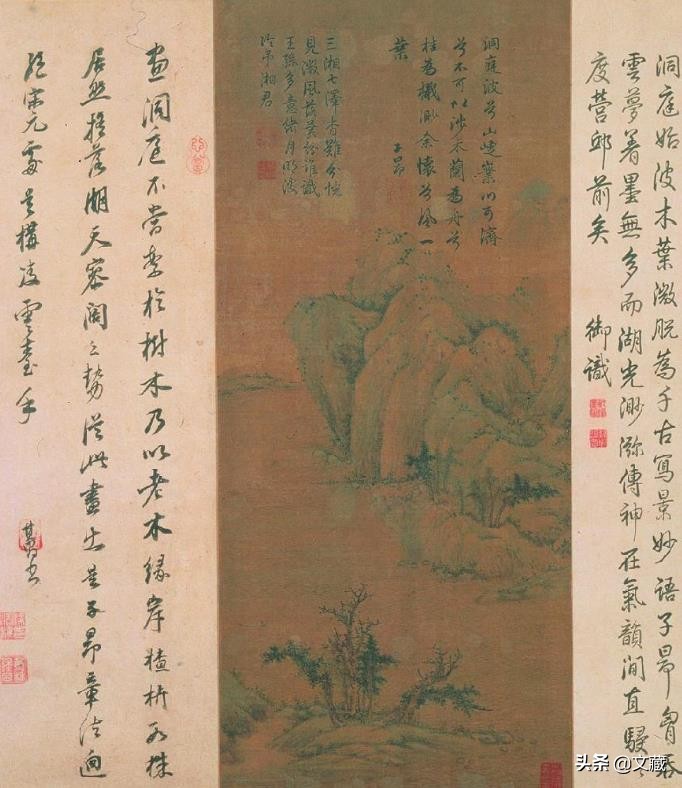 乾隆的书法和诗句,老师对乾隆皇帝书法点评