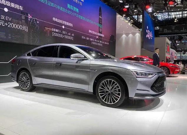 特斯拉model3和小鹏p7和比亚迪汉,比亚迪新车国产之光