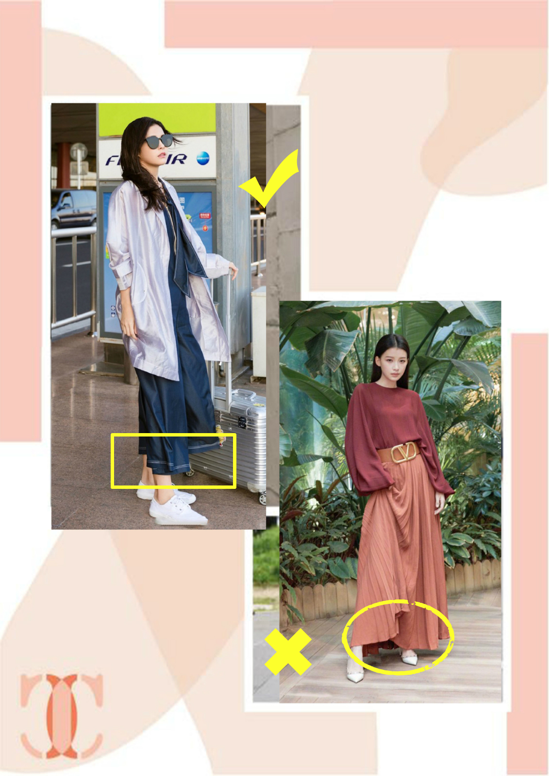 阔腿裤out了今年流行初恋裤,最近流行穿的高腰阔腿裤凉凉的