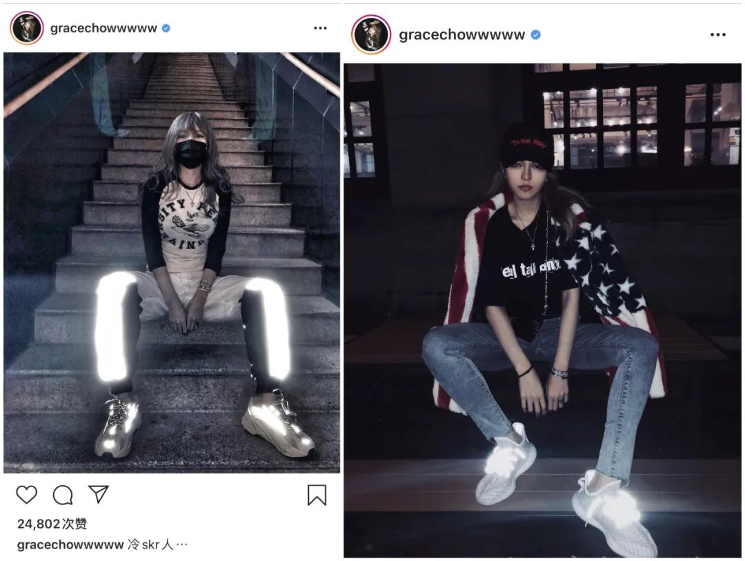 周扬青天竺少女,周扬青gucci毛衣