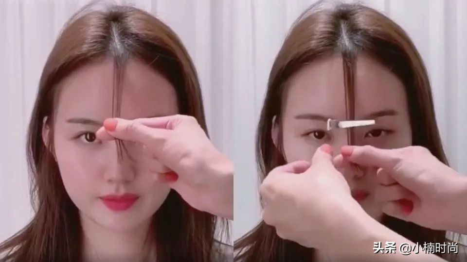 剪刘海教程法式刘海零失误,剪刘海教程0失误初中生