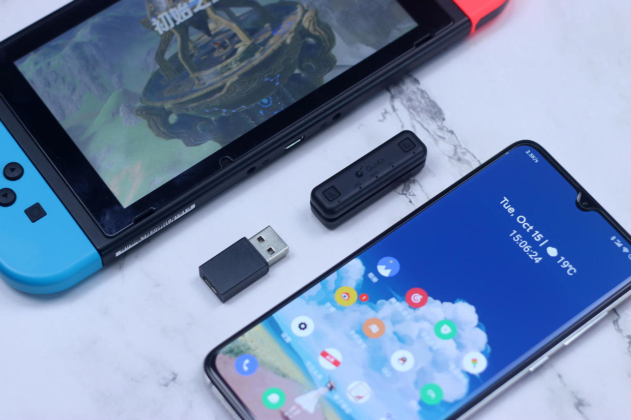 解决Switch最大遗憾，谷粒ROUTEAir蓝牙适配器：简单好用