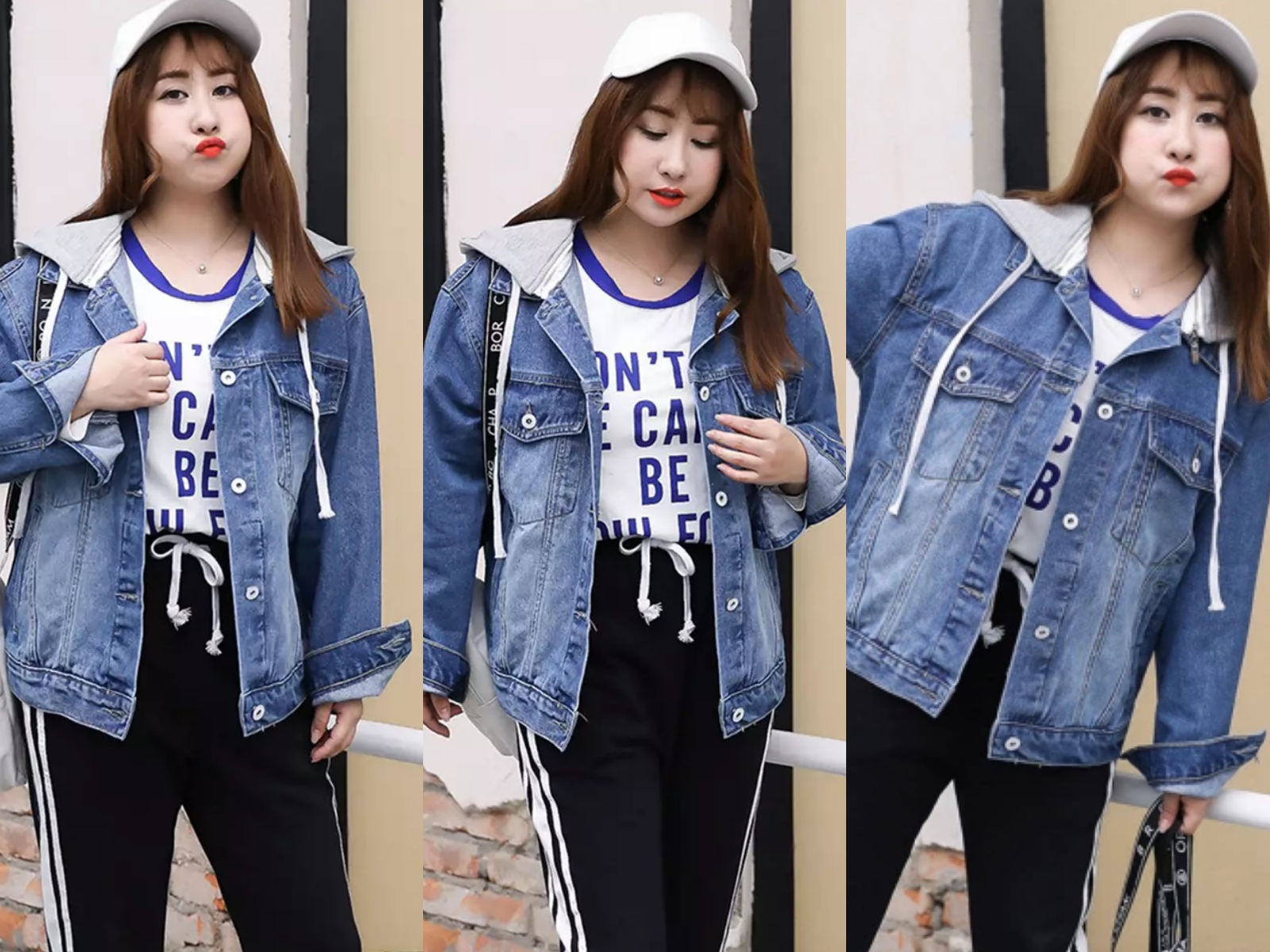 微胖女生牛仔外套春秋百搭款,牛仔外套小众百搭适合微胖女生