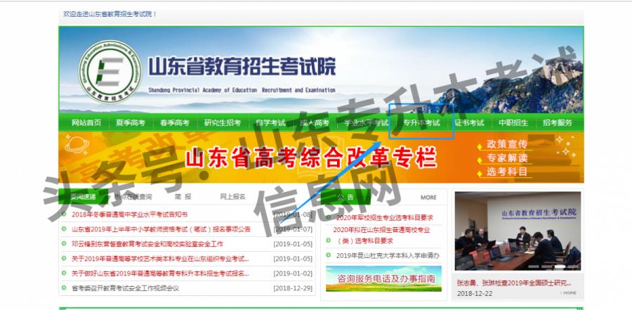 山东专升本志愿填报结果,山东专升本志愿填报流程和步骤