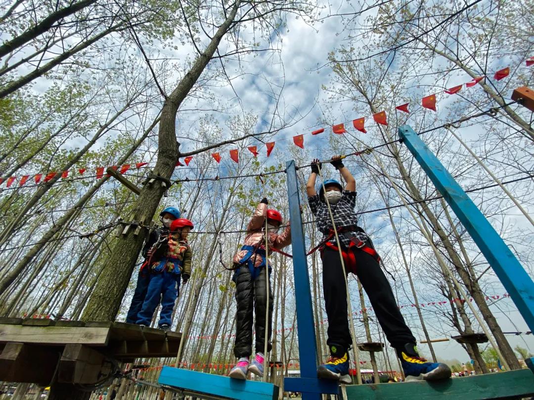 10个亲子农庄爆款无动力游乐设施,生态旅游家庭农场