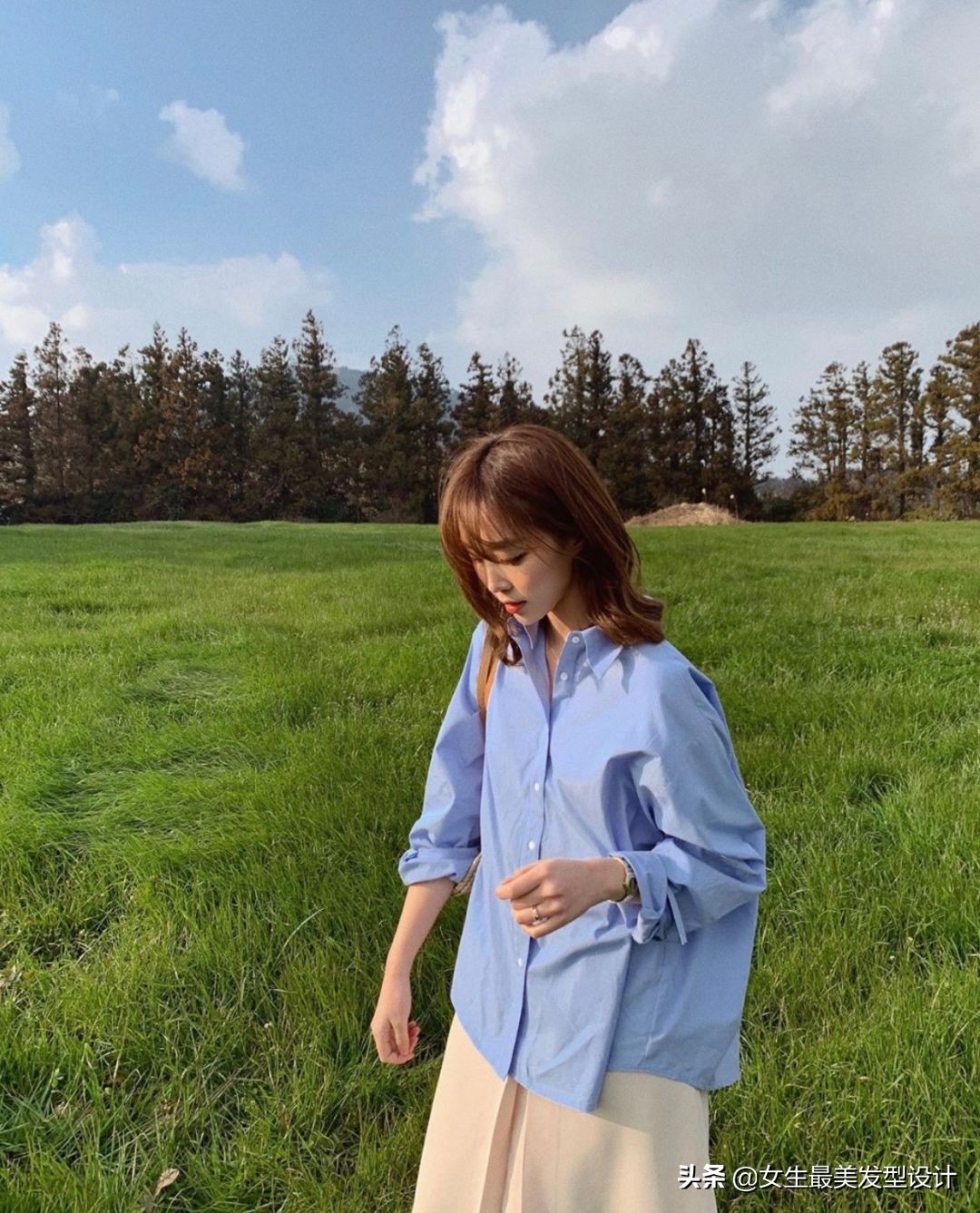 禁欲系夏季衬衫搭配,傲娇的四月春夏衬衣搭配