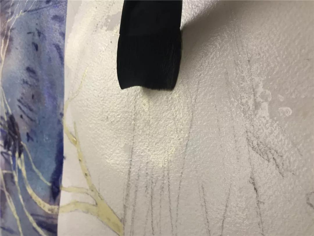 100幅风景写生水粉画教程,如何画雪景图水彩画教程