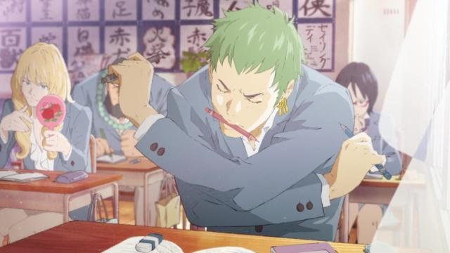 索隆是学生吗,海贼王索隆青春校园篇