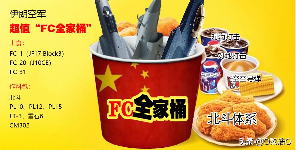 伊朗空军采购计划已提交，中国“FC全家桶”好吃不贵，香吗？