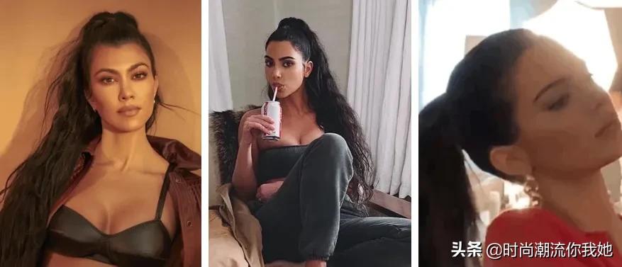 又酷又帅气的发型高马尾,复古发型女生港风长马尾