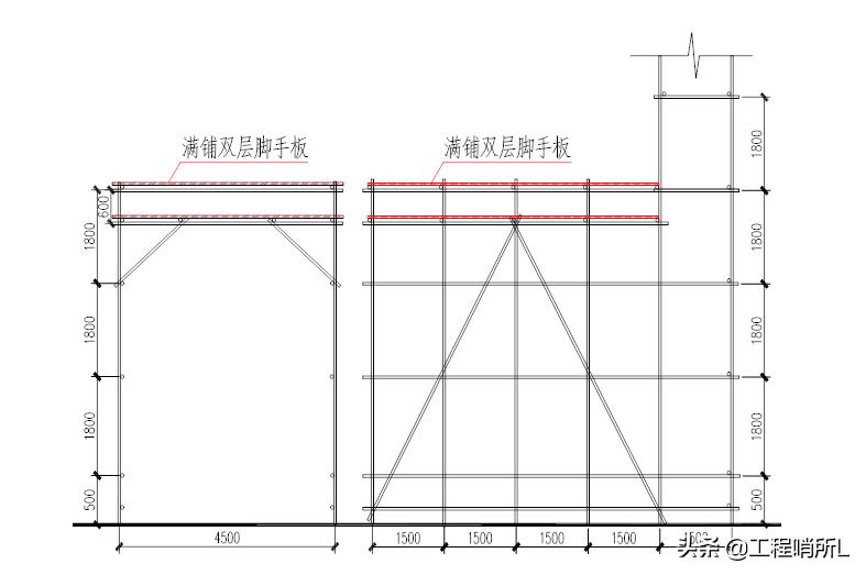 中建悬挑架模板支撑体系,中建脚手架