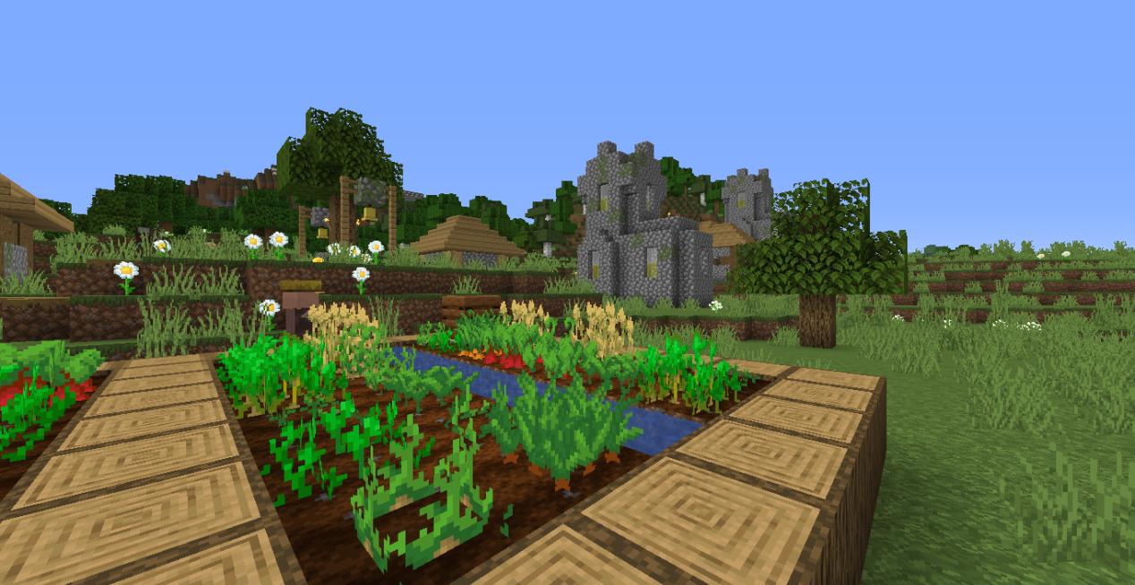 我的世界小型猪灵堡垒怎么做,我的世界教你做带猪圈的房子