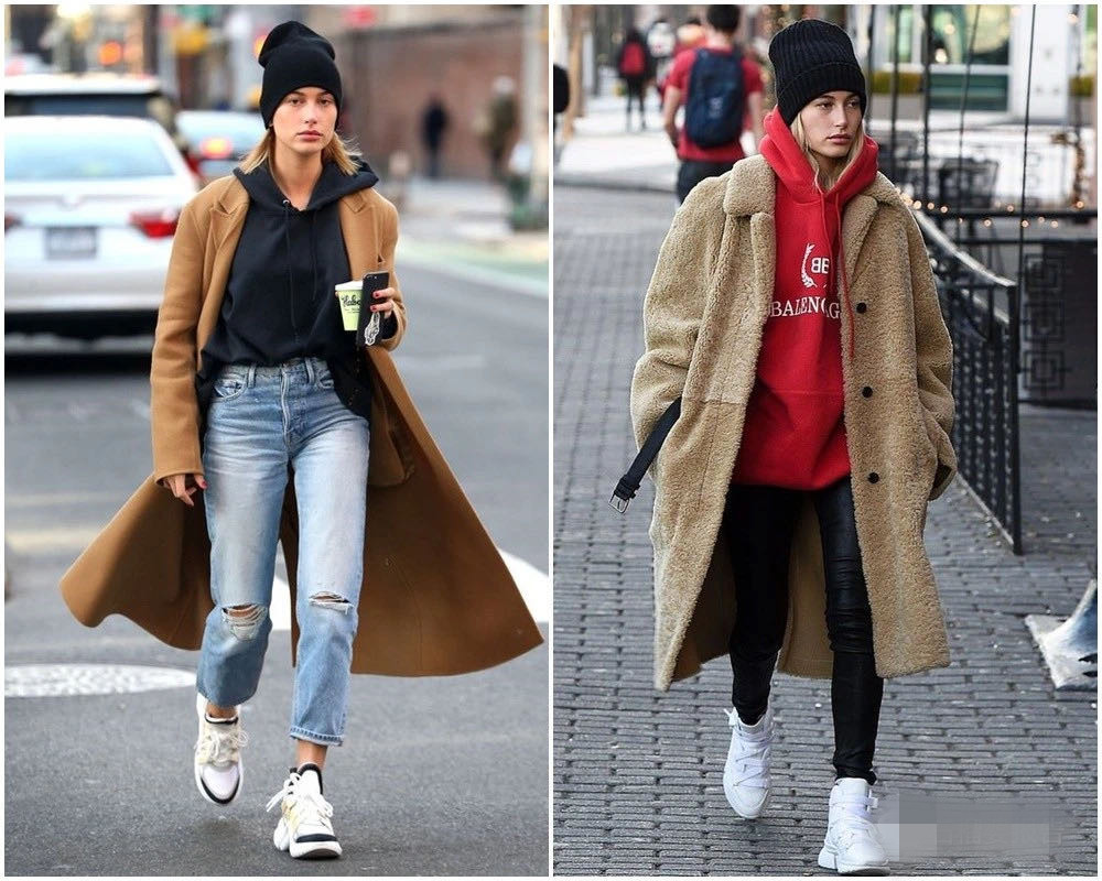 杨幂同款长辫子毛线帽,毛线帽杨幂