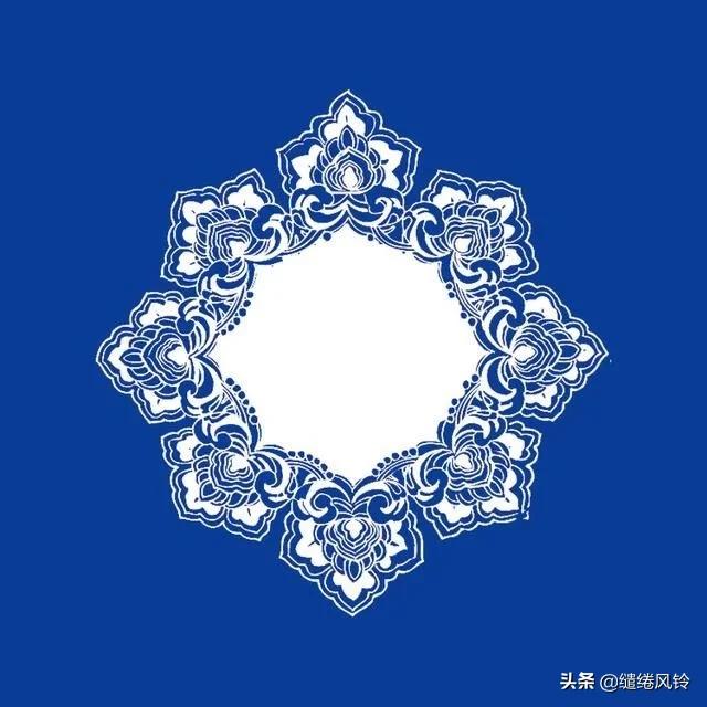 青花瓷花纹图案欣赏,青花雕瓷图片欣赏