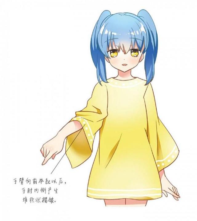 裙子褶皱怎么画才好看,裙子褶皱怎么画图片