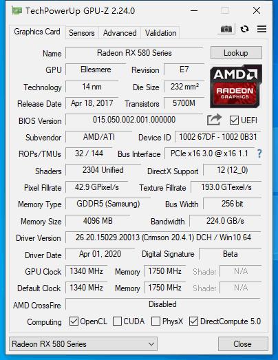 rx580接近400块还值得买吗,rx58040万分