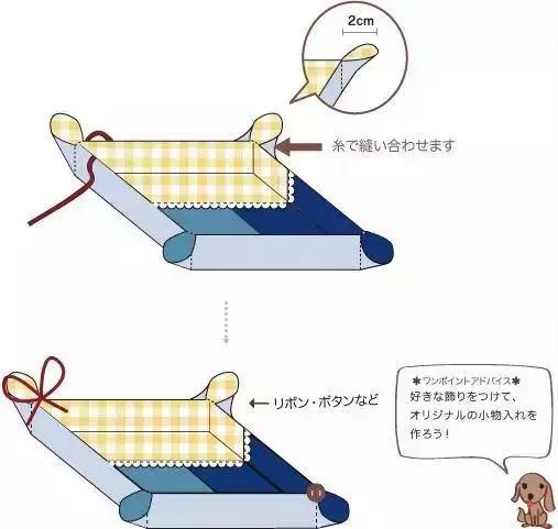 布艺收纳盒怎么做出来的,布艺收纳盒的制作方法
