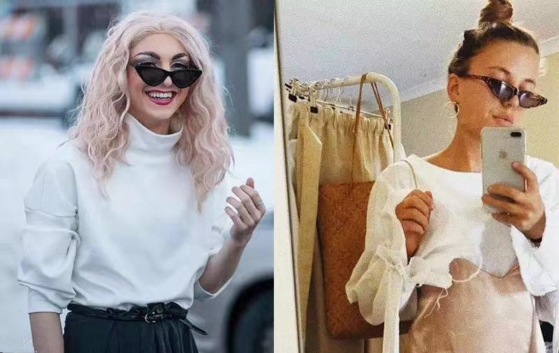 出门凹造型必备墨镜,凹造型必备的墨镜怎么戴都好看