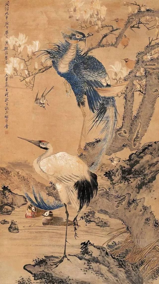 潘天寿100幅花鸟画欣赏 (潘天寿写意花鸟画要义)