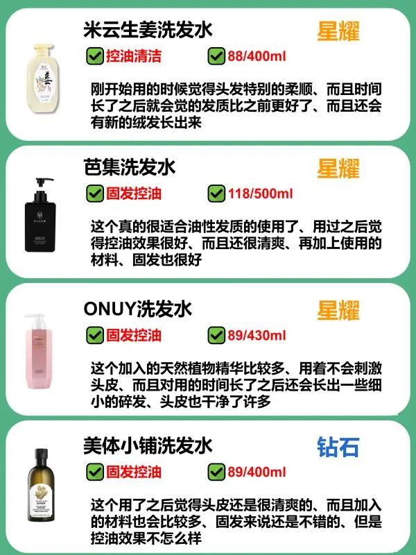 现在最好用的洗发水,网上最好用的洗发水