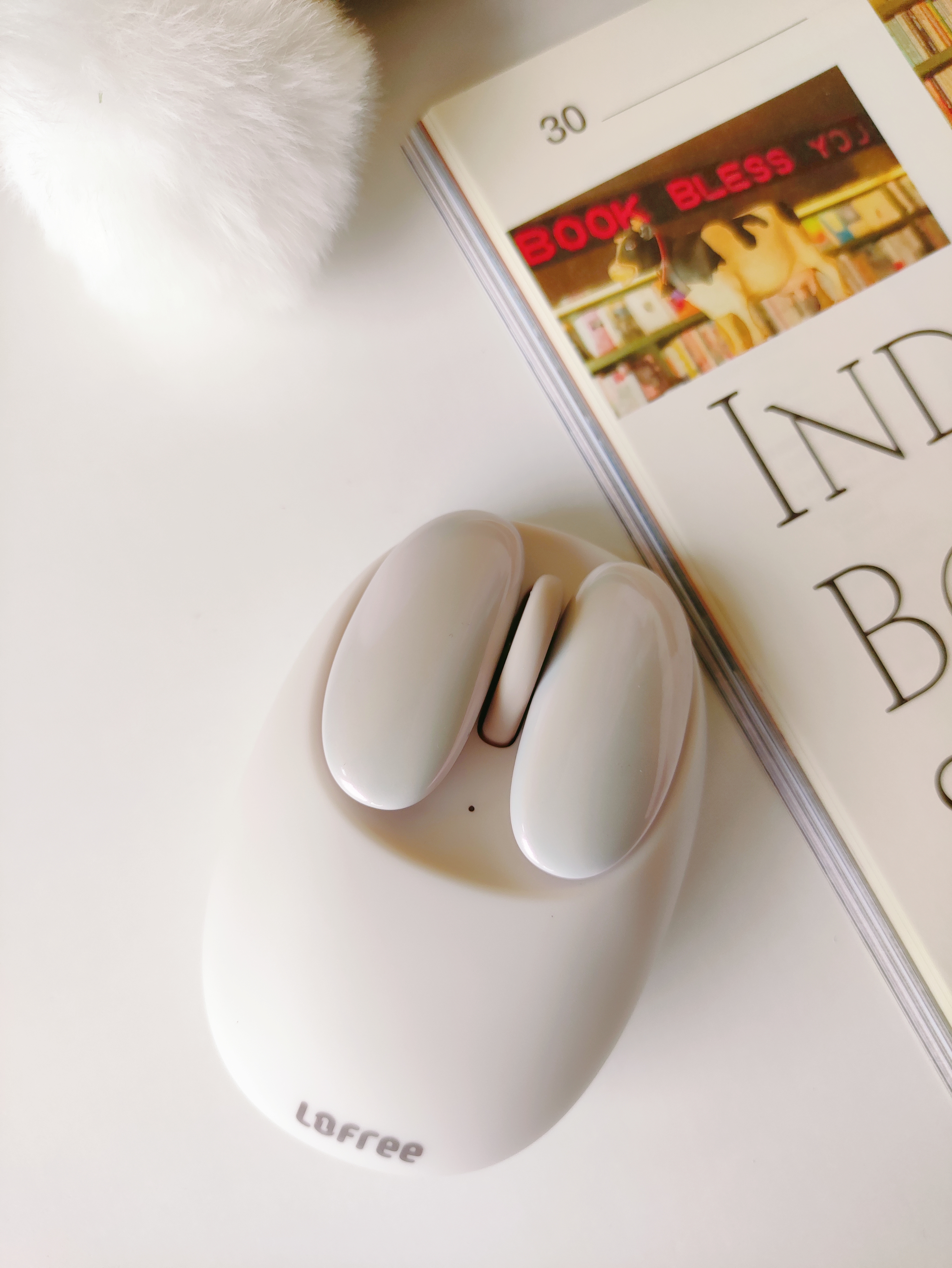 lofree洛斐无线蓝牙鼠标配对,洛斐小瓣鼠标和薯片鼠标对比