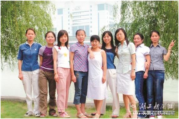 九朵金花一一湖北工程学院校园最美的风景