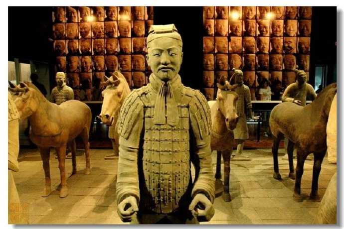 秦陵兵马俑震撼世界,震撼秦始皇陵兵马俑欣赏
