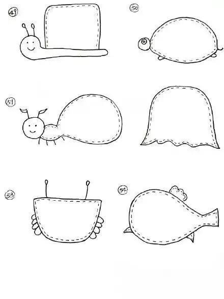 100个手帐可爱简单小图案边框,100个可爱小图案手帐本怎么做