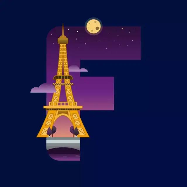 26个创意英语字母,创意26个英文字母简单又漂亮