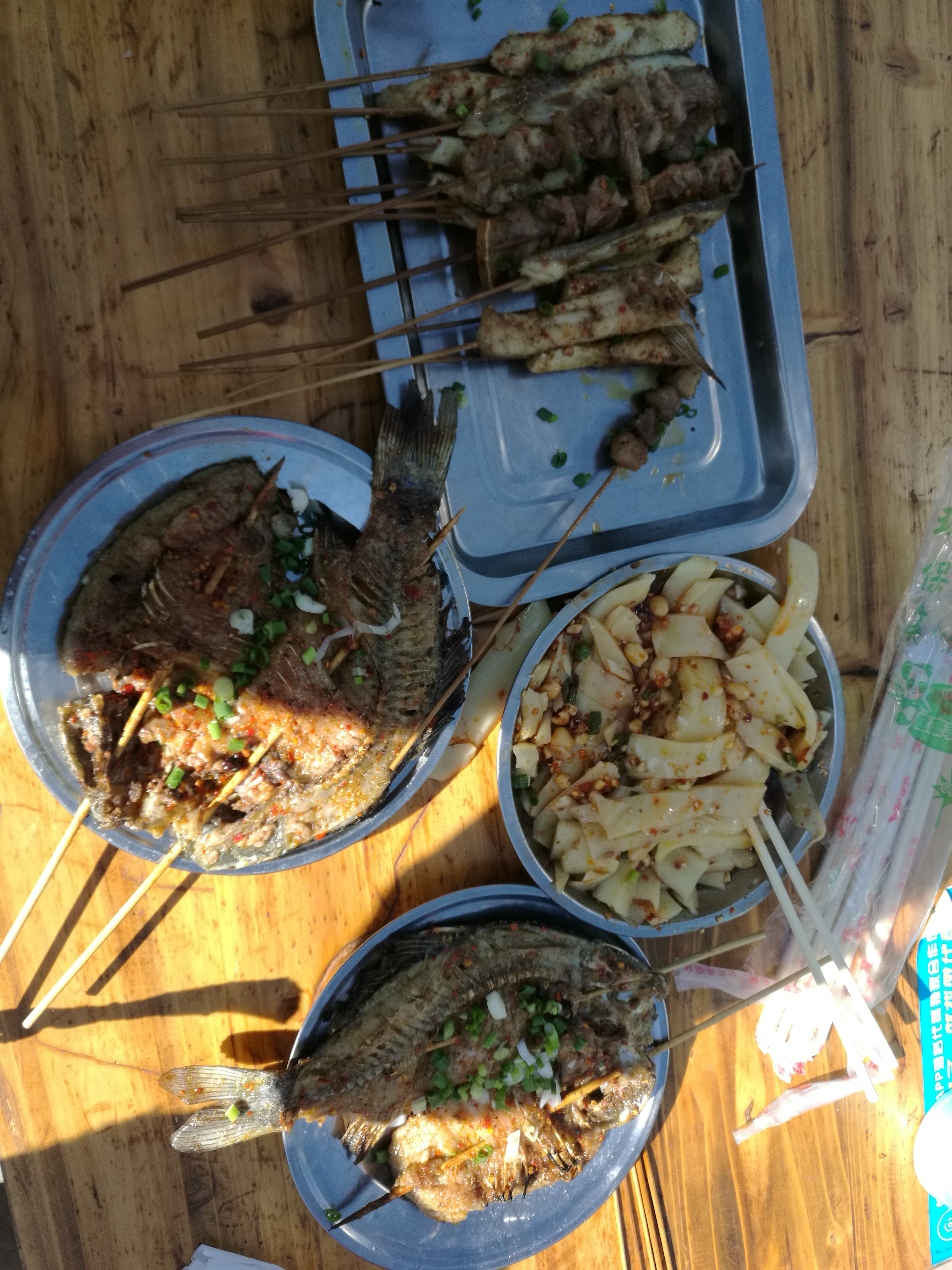 在邛海的惬意时光