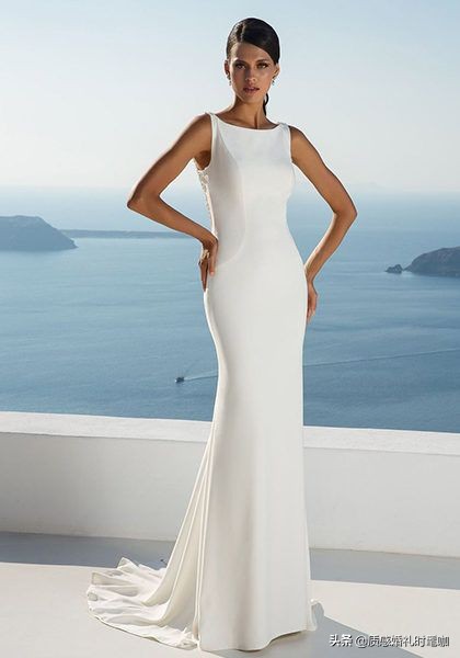 海边婚纱照哪种婚纱好看,海滩豪华婚礼