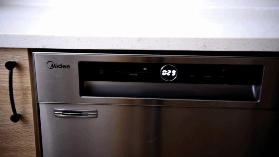 美的集成洗碗机强排水处理垃圾,美的l3洗碗机自清洁