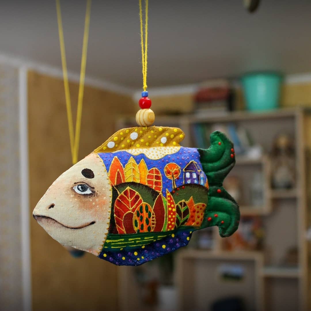 国外艺术家的布艺玩偶作品，非常有创意和想象力