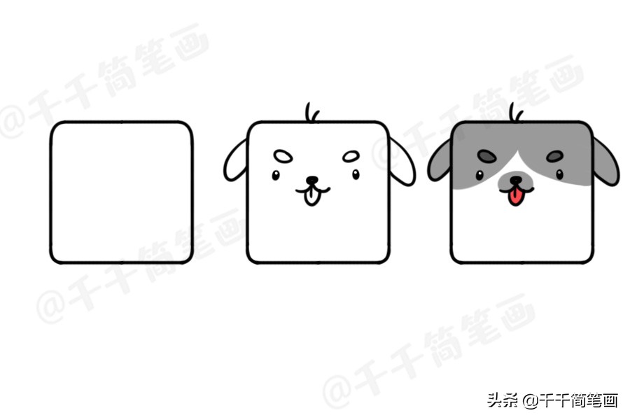 100个动物简笔画老虎,30种动物简笔画