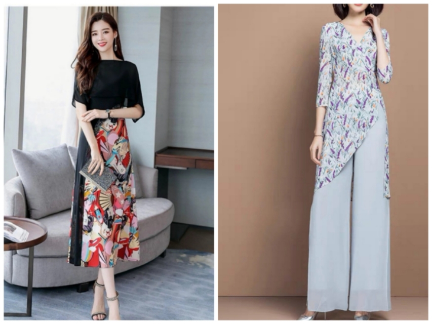 如何把老气的印花裙穿得洋气,印花一些小窍门