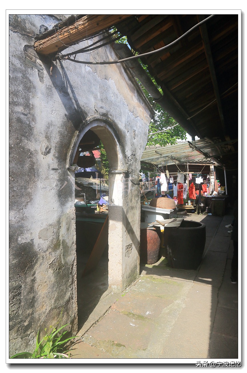 宁波北仑小港布旗岭石屋古村,大碶头古村