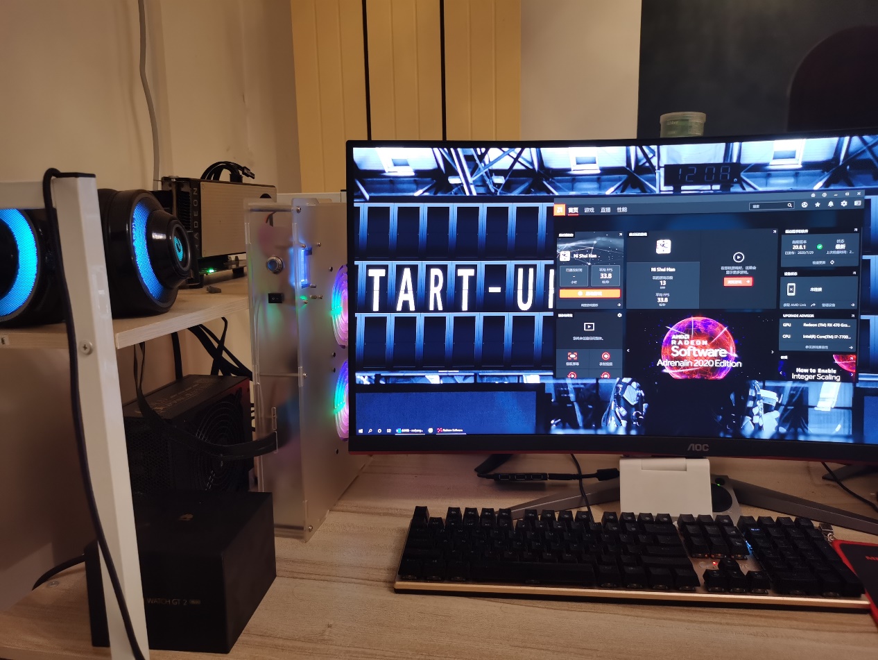 废旧笔记本改装台式机,旧笔记本diy小机箱