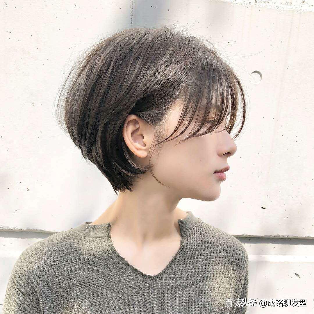 今年最受欢迎的一款短发洋气减龄,2019最流行时尚减龄的短发图片