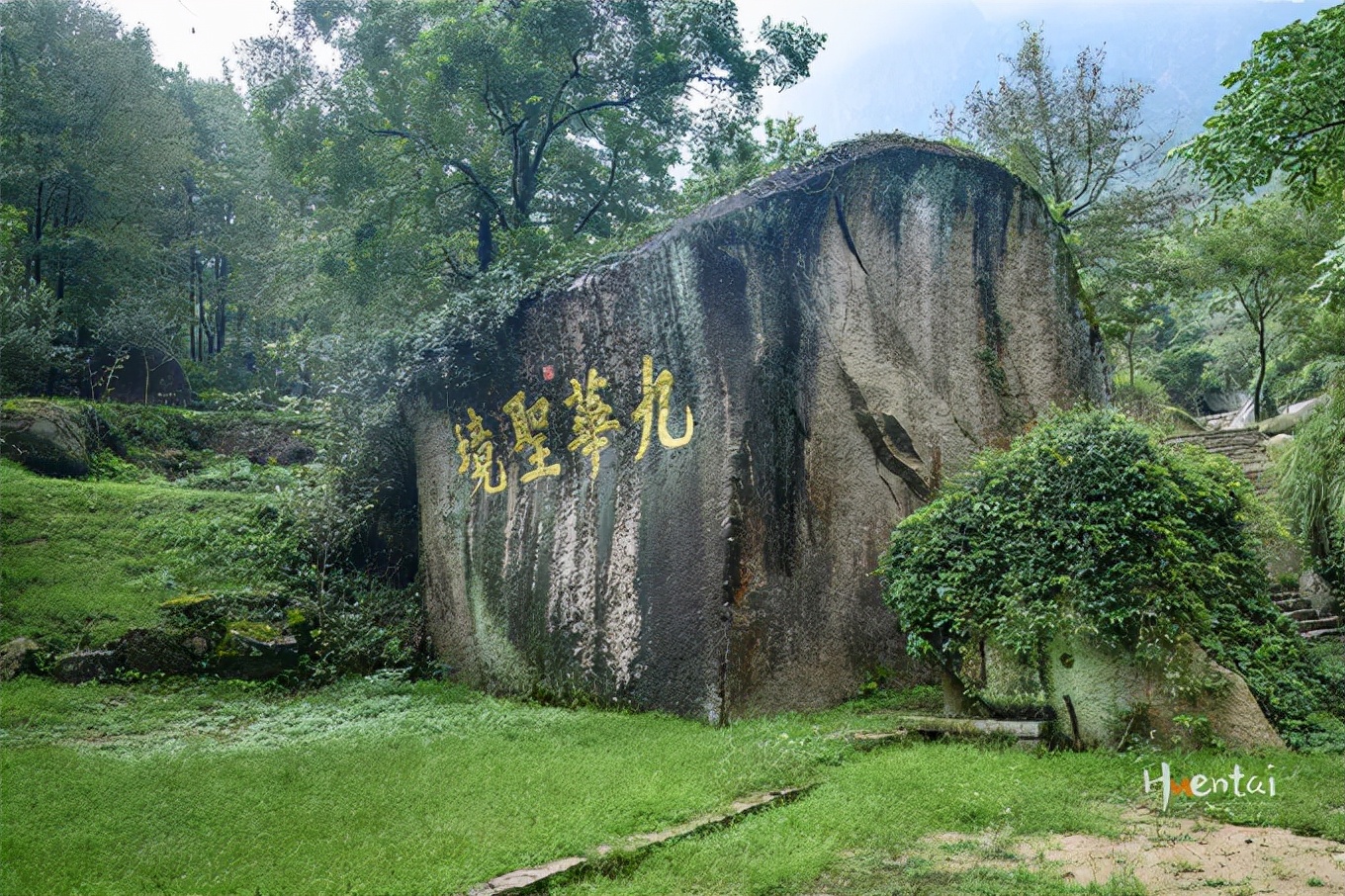 莲花佛国池州,九华山莲花佛国图片