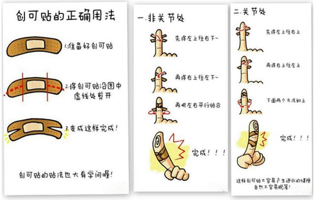 创可贴不能贴什么伤口,宝宝伤口可以贴创可贴吗