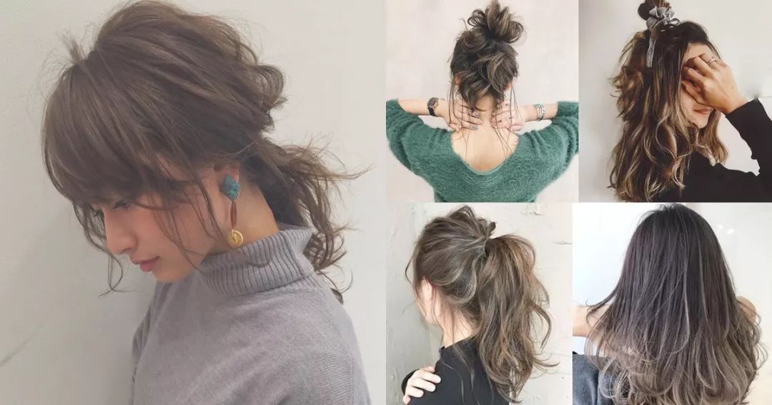 染发长出黑发适合什么发型,自己染发怎样才能遮住白发